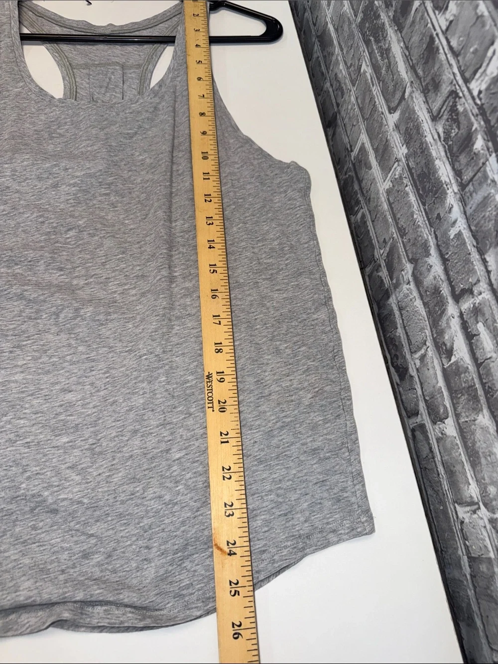 Lululemon Light Gray Women's Racerback Tank Top